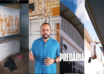 VÍDEO- Glicério lamenta situação de ginásio de esporte em Bayeux, “Desrespeito”