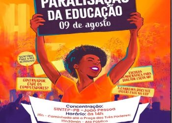 PCCR, eleições diretas nas escolas e bolsa desempenho na pauta da mobilização hoje do Sintep-PB