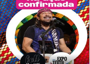 Após pausa em shows de “Safadão”, Prefeitura de São Bento anuncia Bell Marques na Expotêxtil nesta 3ª