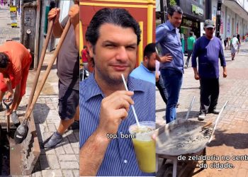 VEJA VÍDEO- Léo Bezerra acompanha zeladoria no Centro, bairros e parques na Capital em João Pessoa