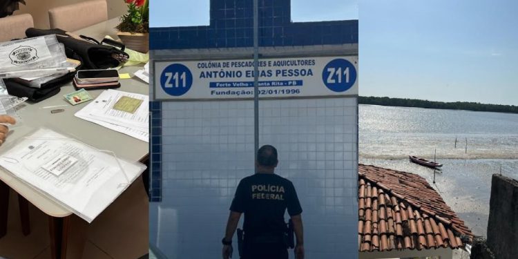 VÍDEO- Operação “Forte Velho”, da PF cumpre mandados em colônia de pescadores na cidade de Santa Rita