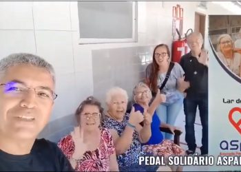 VÍDEO- Participe !  Pedal Solidário em favor dos idosos da Aspan do Cristo Redentor, neste domingo