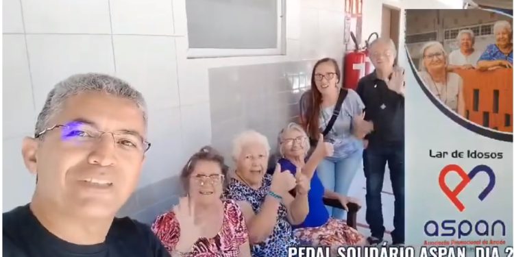 VÍDEO- Participe !  Pedal Solidário em favor dos idosos da Aspan do Cristo Redentor, neste domingo