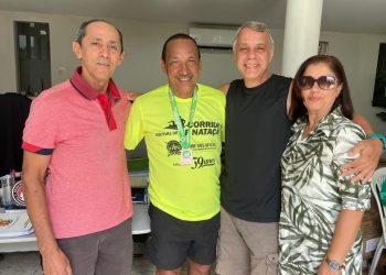 Cel Francisco recebe coronel Livington da PM do Rio de Janeiro, na sede do Clube dos Oficiais