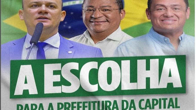 Cabo Gilberto, Wallber e Nilvan, anunciam no próximo dia 6, pré-candidato do grupo à Prefeitura de JP