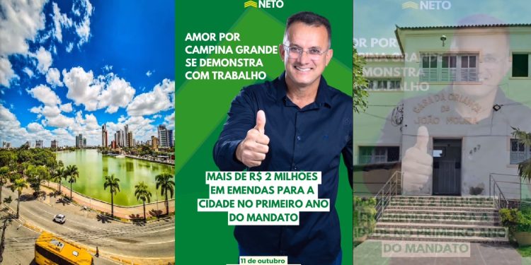 MAIS QUE MERAS PALAVRAS- Deputado Sgt Neto anuncia recursos no aniversário de Campina Grande