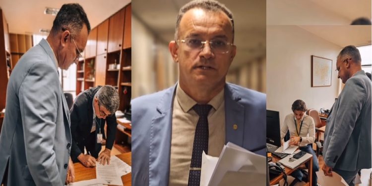 Deputado Sargento Neto leva ao Congresso carta de apoio ao Estatuto do Nascituro, “em favor da vida”