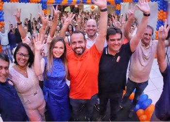 Evento prestigiado marca filiação do pré-candidato a prefeito de Bayeux, Glicério Feitosa, ao Solidariedade
