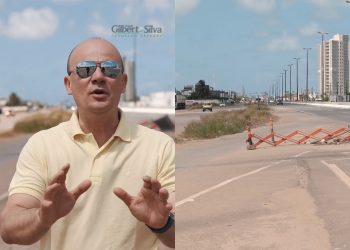 VÍDEO- Deputado Cabo Gilberto denuncia: “Obra da triplicação da BR 230 está parada há quase 1 ano”