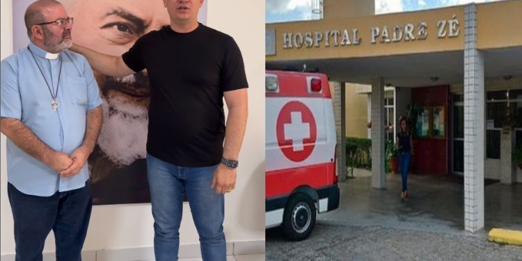 Deputado Cabo Gilberto anuncia recursos ao Padre Zé, e pede ajuda ao Hospital nesse momento difícil