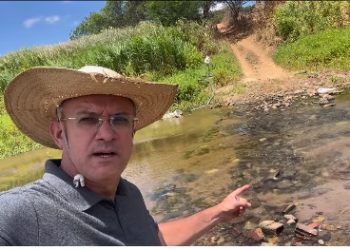 Deputado Sgt Neto alerta órgãos sobre baixa vazão e cobra medidas para segurança hídrica à população