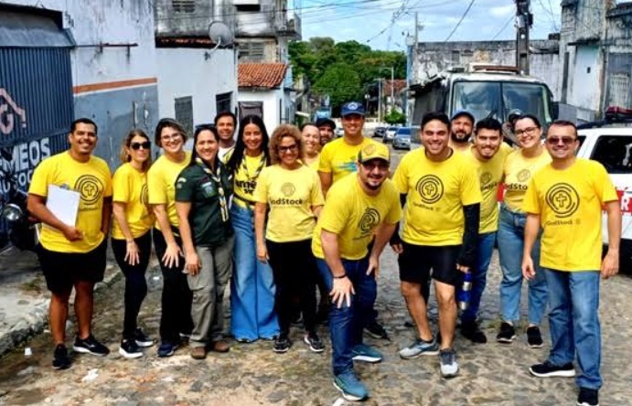 GODSTOCK- Cidade Viva mobiliza 250 voluntários para revitalizar Centro