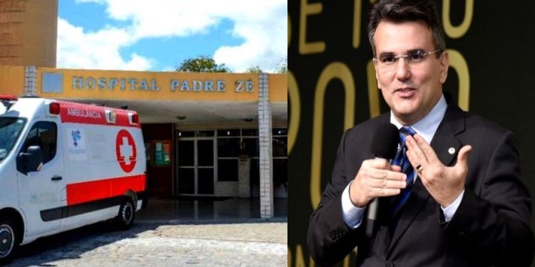 Pastor Sérgio envia mensagem de apoio ao diretor do Hospital Padre Zé e conclama população a ajudar