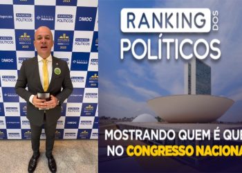 Deputado paraibano Cabo Gilberto recebe mais um prêmio entre melhores parlamentares do Brasil