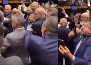 Deputado Cabo Gilberto lamenta agressão física do vice-presidente do PT no plenário do Congresso