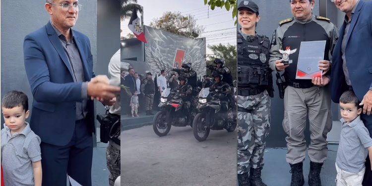 VÍDEO- Deputado Sgt Neto é homenageado em evento da Rotam e anuncia emenda à segurança pública