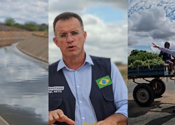 Deputado Sgt Neto visita Transposição e cobra melhor uso das águas para desenvolvimento sustentável