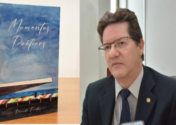 Juiz Ricardo da Costa Freitas lança livro “Momentos Poéticos” nesta quinta-feira, na Esma