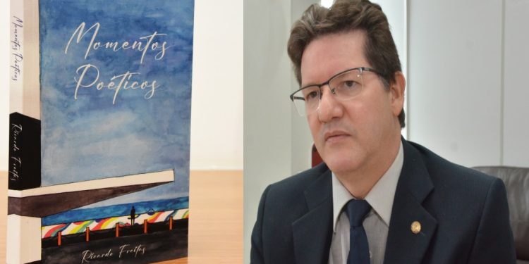 Juiz Ricardo da Costa Freitas lança livro “Momentos Poéticos” nesta quinta-feira, na Esma