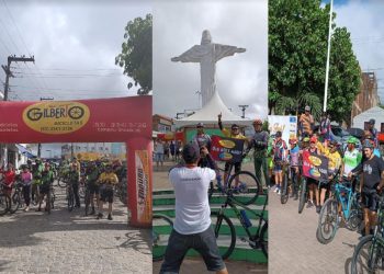 Pedal Solidário de São Sebastião de Lagoa de Roça, de Gilberto Bicicletas, esporte, saúde e solidariedade