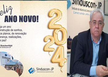 Wagner Breckenfeld, presidente do Sinduscon-JP:   “Que seja um ano de Reconstrução de sonhos”