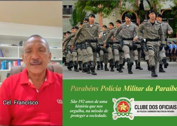 VÍDEO- Cel Francisco renova compromisso de luta por reconhecimento aos ativos e inativos nos 192 anos da PM