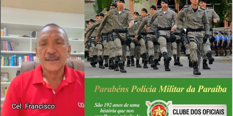 VÍDEO- Cel Francisco renova compromisso de luta por reconhecimento aos ativos e inativos nos 192 anos da PM
