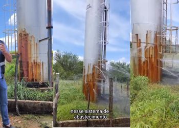 Em pleno domingo, deputado Sargento Neto fiscaliza adutora e vai oficiar Governo sobre vazamentos