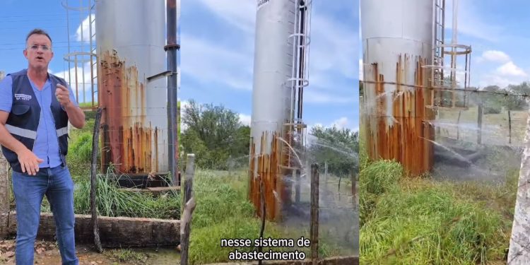 Em pleno domingo, deputado Sargento Neto fiscaliza adutora e vai oficiar Governo sobre vazamentos