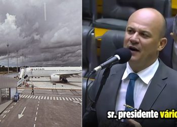 Deputado Cabo Gilberto culpa Aena por atraso em obras de aeroporto e transtornos aos passageiros