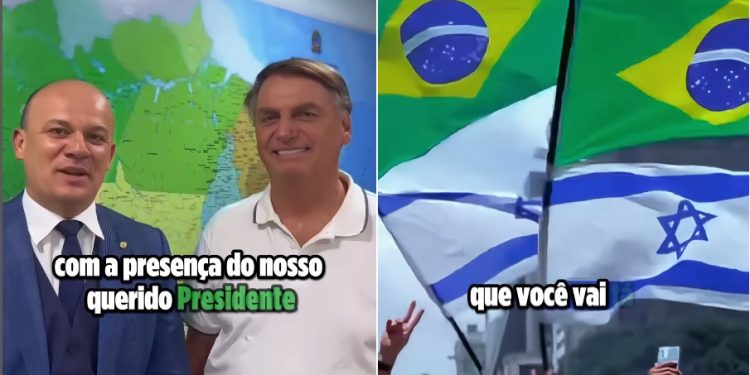 Bolsonaro grava vídeo com deputado Cabo Gilberto e confirma presença em João Pessoa dias 12 e 13 de abril