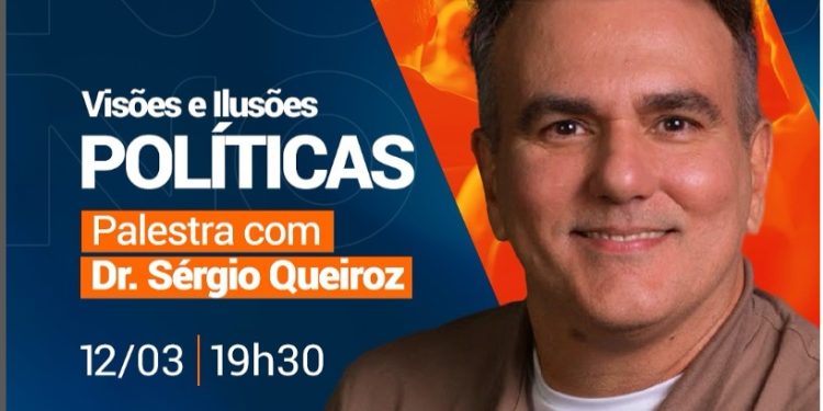 PRÉ-CANDIDATO ? – Partido Novo anuncia palestra do pastor Sérgio Queiroz: “Visões e Ilusões Políticas”