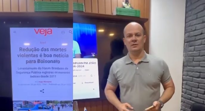 Deputado Cabo Gilberto critica fala de João associando violência a liberação de armas por Bolsonaro