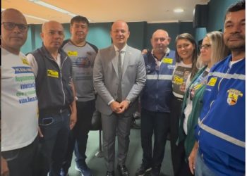 Deputado Cabo Gilberto recebe profissionais da vigilância sanitária e declara apoio ao PL que beneficia categoria