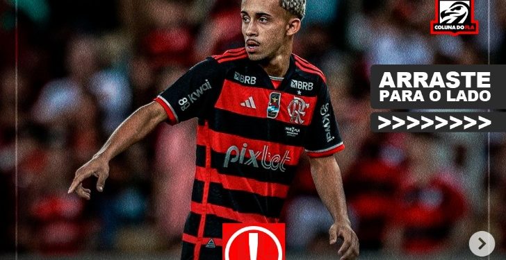 Jogador do Flamengo tem fuzil apontado para cabeça e bandidos levam carro e medalha de campeão
