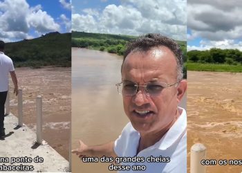 VÍDEO- Deputado Sargento Neto comemora grande volume de águas nos rios abastecendo Boqueirão