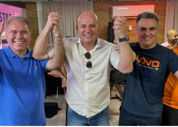 Deputado Cabo Gilberto celebra chapa PL/Novo na Capital: “Agora é oficial, Marcelo Queiroga e Sérgio Queiroz”
