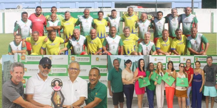 Clube dos Oficiais da PB recebe delegação de Alagoas para intercâmbio com futebol e almoço de confraternização