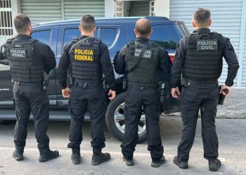 Operação com participação da PF prende na Paraíba homem acusado de assassinar policial penal no RN