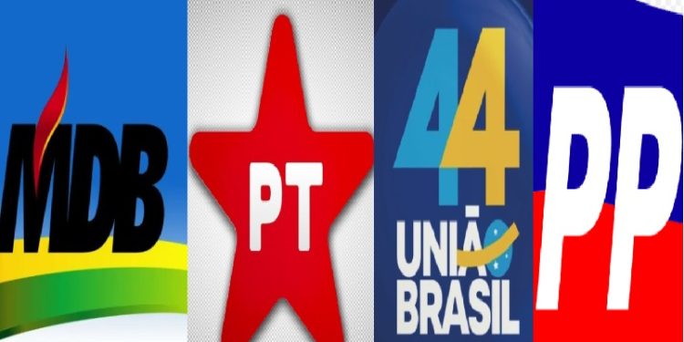Quem serão as estrelas do PT, PP, MDB e União na propaganda partidária no rádio e na TV esta semana ?