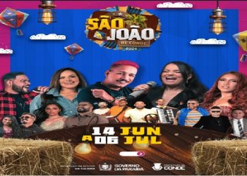 Festas Juninas de Conde começam hoje com atrações e forró pé de serra no Centro, bairros e na área rural