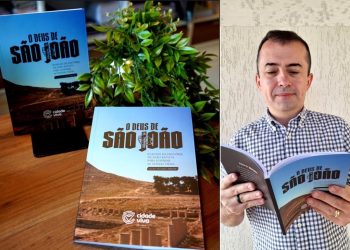 Doutor em Ciência das Religiões, pastor Saulo Ribeiro, da Cidade Viva, lança o livro “O Deus de João”