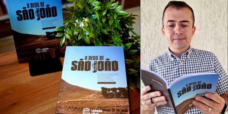 Doutor em Ciência das Religiões, pastor Saulo Ribeiro, da Cidade Viva, lança o livro “O Deus de João”