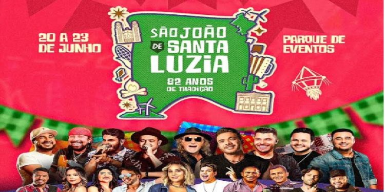 82 ANOS DE TRADIÇÃO-São João de Santa Luzia começa hoje com Bell Marques, Murilo Huff, Mari & Raiane e Forró D2