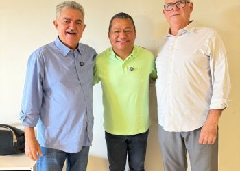 Deputado João Gonçalves e médico Luís Flávio anunciam apoio ao comunicador Nilvan Ferreira em Santa Rita