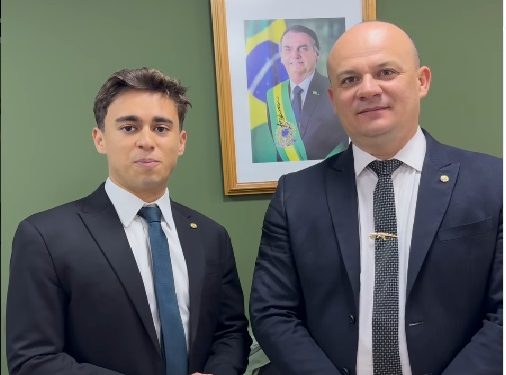 Ao lado do deputado Cabo Gilberto, Nikolas Ferreira, confirma vinda à PB para fortalecer PL e pré-campanha de Queiroga