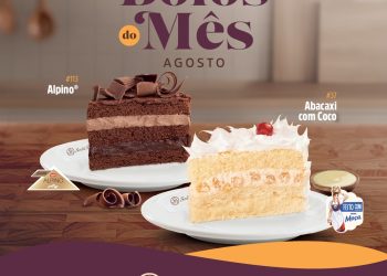 CARDÁPIO – Abacaxi com Coco, e Alpino, com descontos especiais no mês de agosto na Sodiê Doces