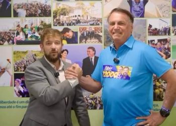 Fábio Lopes recebe apoio de Bolsonaro na disputa por vaga à Câmara de Vereadores de João Pessoa