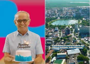Cícero homenageia nossa Capital por seus 439 anos, “Nunca  vou cansar de dizer: João Pessoa, que orgulho de você!”