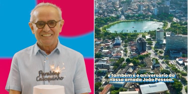 Cícero homenageia nossa Capital por seus 439 anos, “Nunca vou cansar de dizer: João Pessoa, que orgulho de você!”